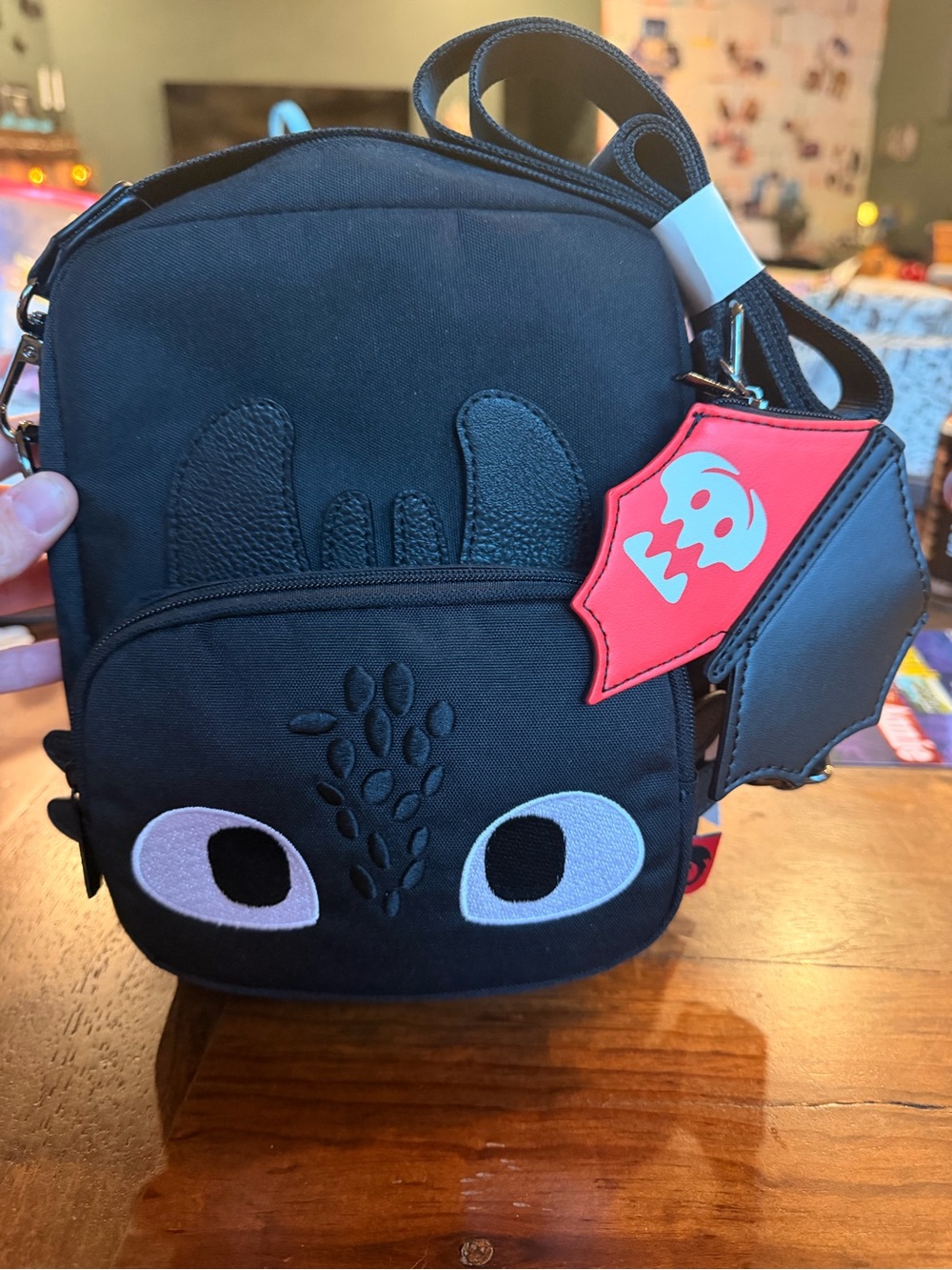Toothless Crossbody Bag - Cute Character Sling